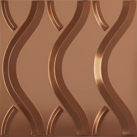 Ekena Millwork 19 5/8in. W x 19 5/8in. H Nexus EnduraWall Decorative 3D Wall Panel Covers 2.67 Sq. Ft. WP20X20NXBRG